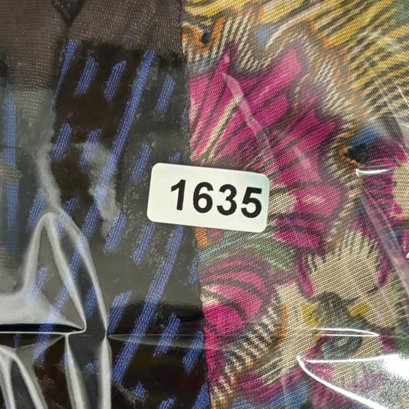 Johnny Was Lanai Burnout Pippa Mini Dress Silk Blend Velour Flowers Mixed Print - Picture 13 of 13